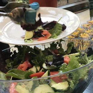food, salads