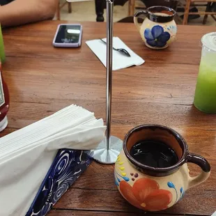 Cafe de olla. Only thing I'd go back for since I wouldn't have to wait for it.