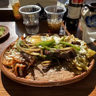 Tricolor Chilaquiles! Recommend for 2 people