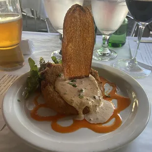 Obviously... the crab cake