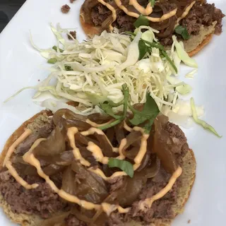 Bison Tostadas