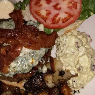 Bacon Blue Burger