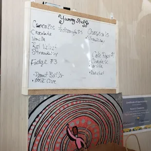 a dry eraser and a dry eraser