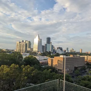 View from the balcony