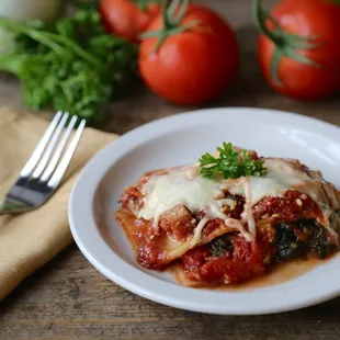 Garden vegetable lasagna