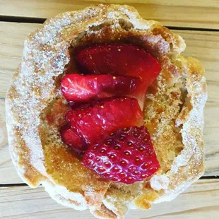 Buttermilk tart. Available in four flavors and two sizes.