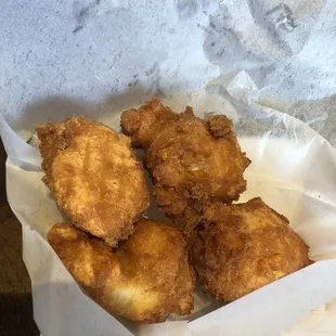 Small order of corn fritters