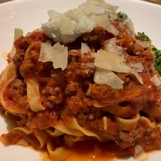 Dad's Pasta Bolognese  Bucatini
