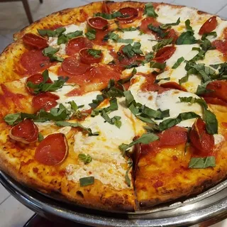 Sicilian Pepperoni Pizza