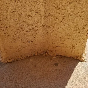 Messy job on my porch.