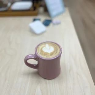 Bird Blend Espresso Latte with Minor Figures Oatmilk for the win!