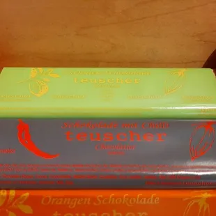 a variety of chocolates