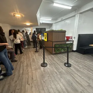 After 1 1/2 hrs, I'm inside. Sheesh