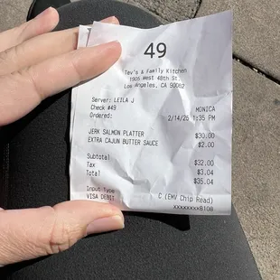 I honestly don't think this was expensive to compared to Cheesecake Factory salmon plate (TEV's WON)