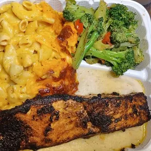 fish, grilled fish, grilled seafood, food, seafood