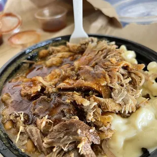 Pulled Pork Bowl! Huge Portions