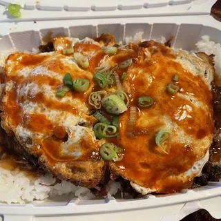 Brisket Loco Moco