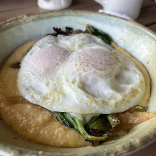 Mushroom and Spinach Bowl