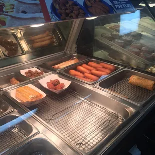 The last of the hot food