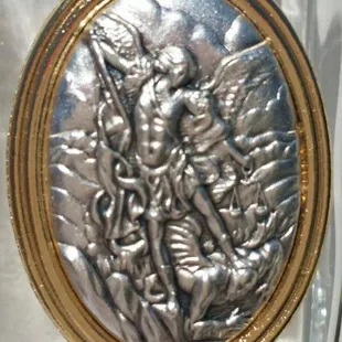 Saint Michael, Holy Water Bottle, Salerni design