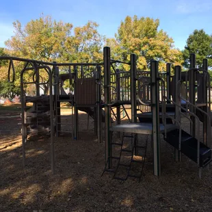 Larger play structure.