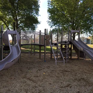 Larger play structure.