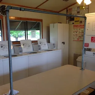 The laundry room is always clean and neat!