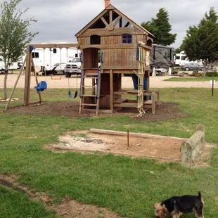 Nice play ground at Texan RV Ranch!