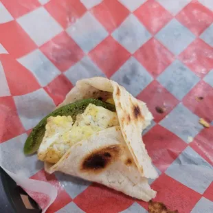 Egg and cheese w avocado