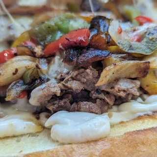 TEXAN CHEESESTEAK SANDWICH