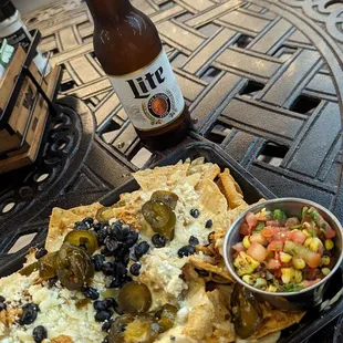 Nachos pulled chicken