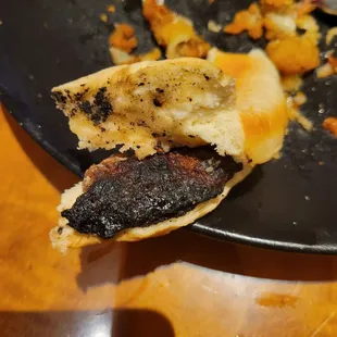 Can I get a burger with this charcoal?