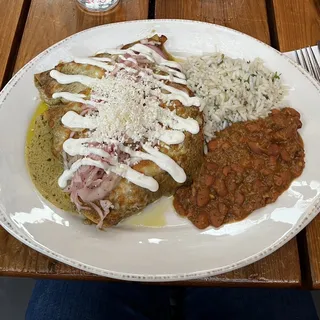 CHICKEN ENCHILADAS