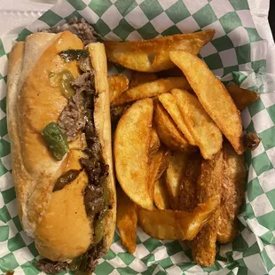 Philly cheesesteak
