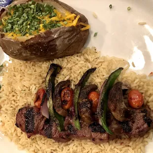 Shishkabob plate $17.99