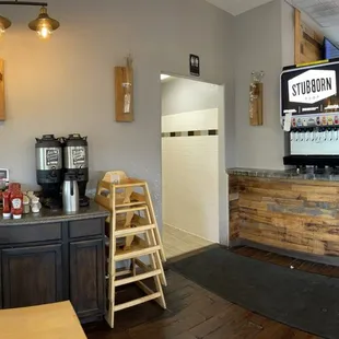 Drinks on the other side of the bar &amp;