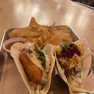 BBQ Pulled Pork and Egg Taco