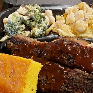 The Cowboy with Ribs &amp; Brisket