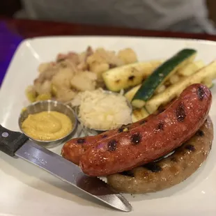 Sausage platter