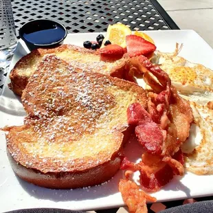 Creme brulee toast.  Yummy!