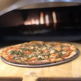 Margherita with Chicken.