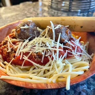 Spaghetti &amp; Meatballs.