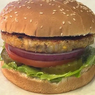 Veggies sandwich burger