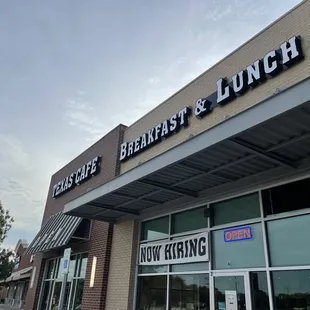 Welcome to the Texas Cafe!