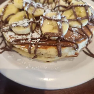 BANANA NUTELLA PANCAKE