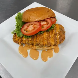 Cajun Chicken Sandwich