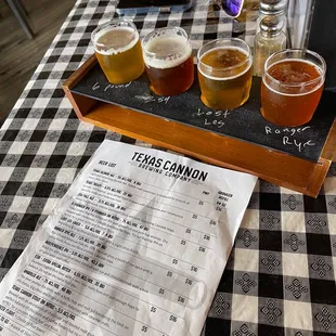 Beer flight
