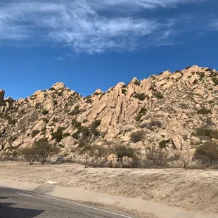 View from the rest stop