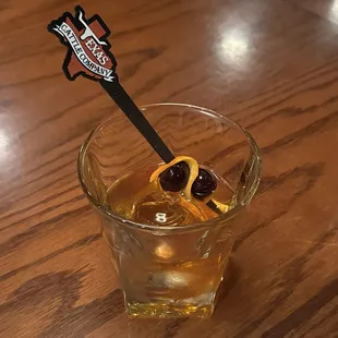Cherry Wood Smoked Old Fashioned