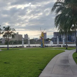 View from the patio.